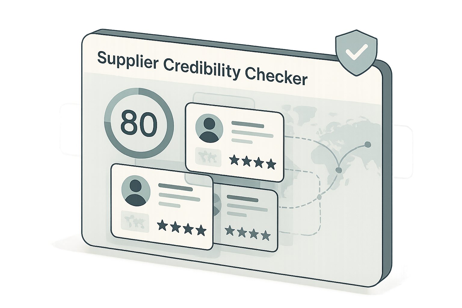 Supplier Credibility Checker for Shopify