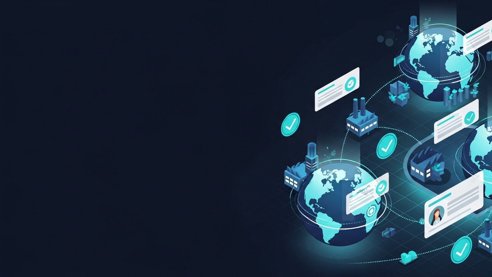 Secure digital payment transaction with protective shield overlay in cool cyan tones symbolizing escrow protection